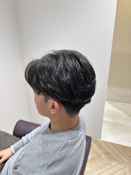 ルイマダーナ 栄店(LOUIMADNA) メンズパーマ挑戦するなら毛流れパーマ【二村】