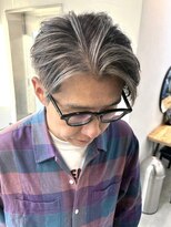 キラ 渋谷(KILLA)&nbsp;メンズハイライト/ブリーチダブルカラー/白髪ぼかしハイライト