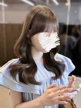 フォンズ(FONS) 上品韓国ヘアオリーブベージュ