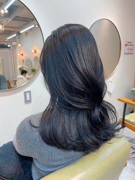 ロウバイレボ 柏(lou by revo) ミディアム/韓国風/レイヤーカット/顔回りカット/柏駅