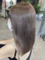 ミラー 武蔵小杉(MILLOR) 20代30代40代ストレートアッシュベージュ髪質改善大人ロング