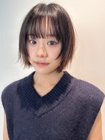 トリッカ 銀座(tricca)&nbsp;ショートボブ/前髪あり/レイヤー/ナチュラルブラウンカラー