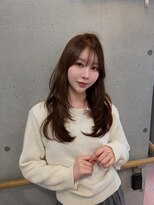 ドットニュー 横浜店(dot.nyu)&nbsp;【艶カラー×顔周りカット】韓国/韓国ヘア/横浜/横浜駅/学割
