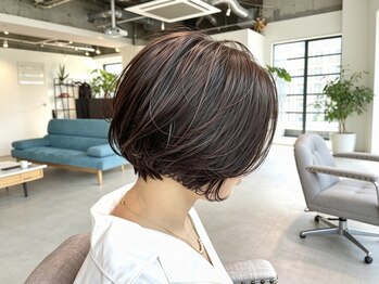 オーケストラ(Orchestra)の写真/《年間3000人以上の白髪に悩むお客様を担当》【南森町/ショートボブ/縮毛矯正/髪質改善/白髪ぼかし】