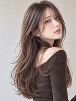 ラベスト キョウト 京都 四条烏丸店(LOVEST KYOTO)&nbsp;大人可愛い艶ロングレイヤー｜顔まわりレイヤー