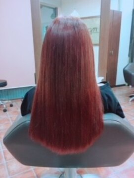 ヘアーメノウ 亀有店(hair menou) ピーチベージュ