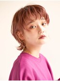 オフィスヘア/エアリーミディ/ショートパーマ/新宿