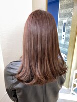 ロンドアベニール 北千住(Lond avenir)&nbsp;ブリーチなし　ピンクベージュ　西田大樹