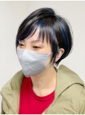 【LatelierContent yumi】ブルー×アッシュ