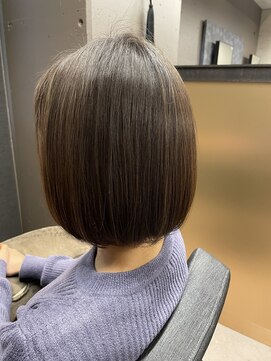 ナナ なかもず店(nana) まとまるナチュラルボブ