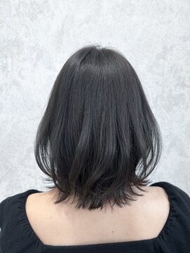 デミヘアー(Demi hair) オリーブグレージュ×くびれ巻き