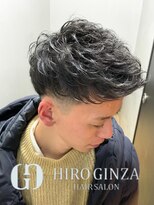 ヒロギンザ 青山店(HIRO GINZA)&nbsp;波巻き/ハイライト/マッシュパーマ/ウルフ/フェード/束感