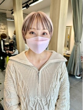 サンド 表参道(sand) 表参道ダブルカラーブリーチインナーカラー10代20代30代