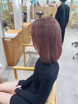 チェレ オレ 新金岡店(Chere ore) 秋カラーでイメージチェンジ/ピンクパープル/ピンクグレージュ