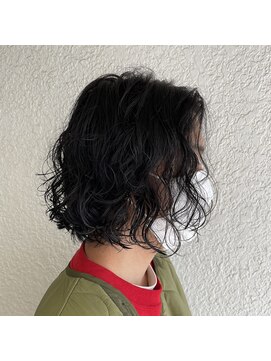 ヘアー ニーナ(hair nina) メンズボブパーマ