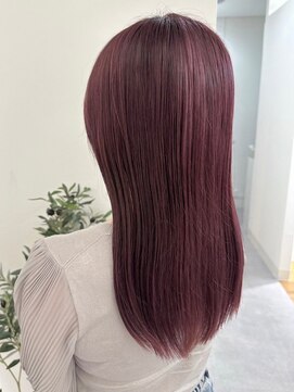 フレイムス ヘア アンド リラックス 高崎駅西口店(Frames hair&relax) ピンクバイオレット