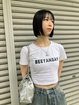 ソウバイジョージ(Sow by George) Takumi 癖があるけどボブにしたい！そんな時は縮毛矯正！！