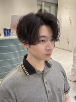 ノーレン 銀座(NOREN)&nbsp;センターパート/無造作/スパイラルパーマ/銀座