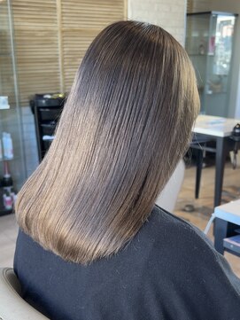 サロンドジョー(salon de joe) ケアブリーチダブルカラーインナーカラーハイトーン髪質改善