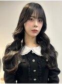 レイヤーカット/酸性縮毛矯正/髪質改善/コテ巻き/韓国ヘア
