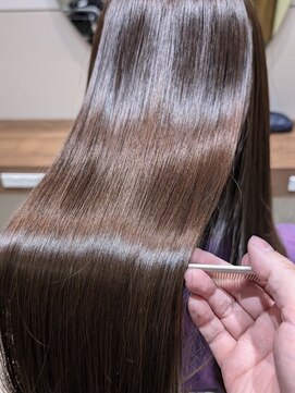 サロウィン 広島(SALOWIN) 美髪イメチェン髪質改善チェリーブラウンワインレッドベージュ