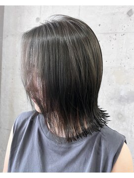 フラット(FLAT) 切りっぱなしグレージュ