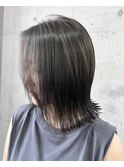 切りっぱなしグレージュ