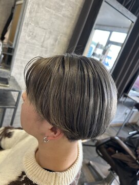 ダブ(DAB) 【鹿沼美容室/イルミナカラー/インナーカラー/白髪ぼかし】