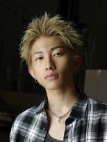 アンサー 渋谷(ANSWER)&nbsp;スパイキーショートツイストスパイラルパーマ短髪ツーブロック