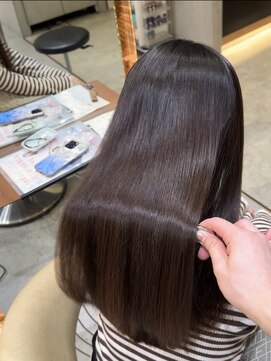 リール 銀座(R'EEL) イメチェンロング美髪×ブリーチなしレイヤー韓国/銀座