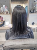 外ハネボブ×アッシュグレージュ