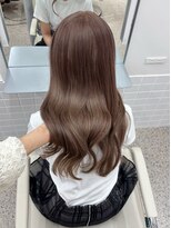 ペレ アネックス 大阪梅田茶屋町店(PELE ANNEX)&nbsp;ミディアムヘア/デザインカラー/フェイスフレーミング/梅田