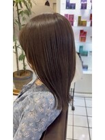 ラ ポルト ドゥ サワ(La Porte de SAWA)&nbsp;長野市美容室/大人可愛い小顔レイヤー×ナチュラルブラウン