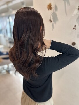 アルブル エト シミー(Arbre et chimie) クラゲヘアー/小顔に見せるヘア/ココアベージュ/東村山