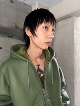 ヌウ(nuu)&nbsp;〈生平〉メンズ/レイヤー/ウルフ/透明感カラー