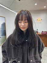 ヘアー バトン(hair vaton)&nbsp;オリーブベージュ　レイヤーカット