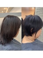 メモリーズ 銀座(Memories)&nbsp;自然にまとまる、ふんわり丸みショートボブ/加藤