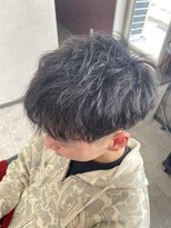 アメジスト(amethyst)&nbsp;ショートツーブロックメンズパーマ