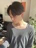 【すっきり頭皮ケア付き】メンズカット+頭皮クレンジング ¥5500