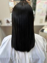 アグレアーブル 上地店&nbsp;岡崎30代40代 髪質改善 サラサラストレート 縮毛矯正 ストレート