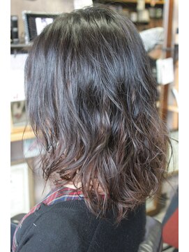 オーバーキャプテンネイキッド(OVER CAPTAIN NAKED) ナチュラルウェーブ×ナチュラルグラデーションカラー