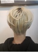ミルクティーベージュとハンサムショート!