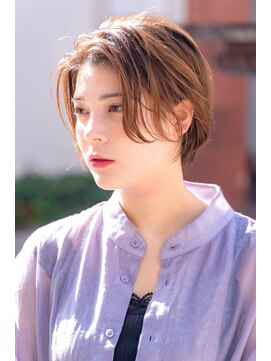 エイミー(Aimee) Aimee町田ハンサムショート×マロンベージュ