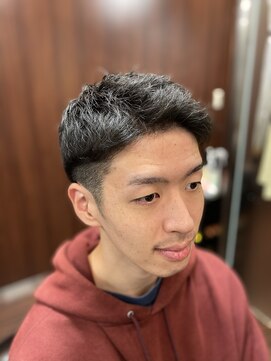 ヒロギンザ 浜松町店(HIRO GINZA) 一番人気！ツーブロック×7:3スタイル【浜松町／メンズ/理容室】