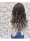 M oana東崎#グラデーションカラー#アッシュベージュ