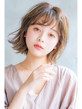 ロジッタ(ROJITHA) 【ROJITHA】カーリーボブ×シアーブラウン