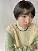 ナチュラルショート/ショートボブ/顔周り/30代40代50代