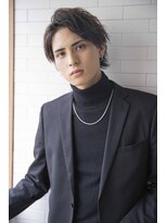 小久保style☆かきあげ透明感ブルーグリーンニュアンスマッシュ