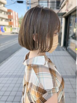 ラトリエコンタン(L´atelier Content) 【L`atelier Content miho】透明感のあるフレンチシックボブ