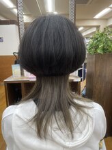 ラループ ヘアデザイン(la Loop Hair Design) インナー×クラゲヘア